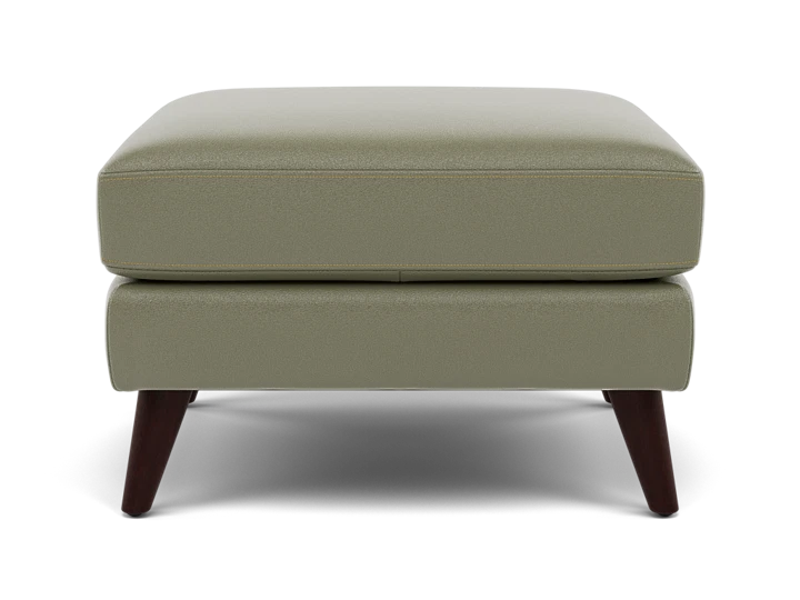 Naomi Leather Ottoman
